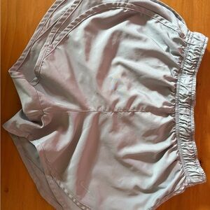 Nike Women's Light Gray Athletic Running Shorts